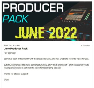 Read more about the article June Patreon Producer Pack + Studio Diary Update || #23
