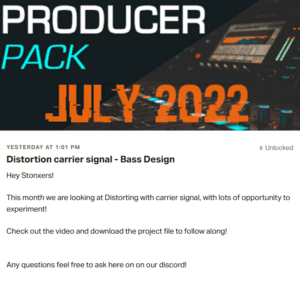 Read more about the article Patreon July Producer Pack || #25