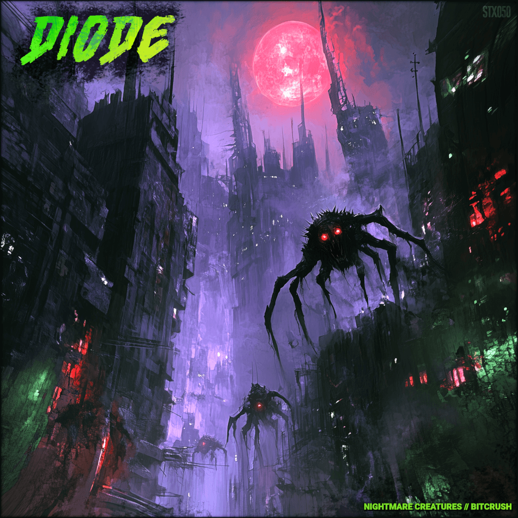 diode, nightmare creatures album cover